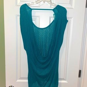 NWT Maurices open back light sweater